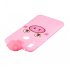 For Huawei Y7 2019 3D Cartoon Lovely Coloured Painted Soft TPU Back Cover Non slip Shockproof Full Protective Case Small pink pig