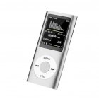 For IPod Style 32GB Portable 1.8in LCD MP3 MP4 Music Video Media Player <span style='color:#F7840C'>FM</span> <span style='color:#F7840C'>Radio</span> Portable Colorful MP3 MP4 Player Music Video Silver