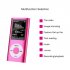 For IPod Style 32GB Portable 1 8in LCD MP3 MP4 Music Video Media Player FM Radio Portable Colorful MP3 MP4 Player Music Video blue