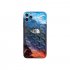 For Iphone 11 Mobile Phone Cover Tpu Y shaped 3d Stereo Soft Protective Case Blue North Snow Mountain