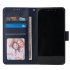 For Iphone 12 5 4 inch 6 1 inch  6 7 inch PU Leather Three card Photo Frame Front Buckle Mobile Phone shell Golden