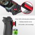 For MOCUTE 059 One handed Wireless Bluetooth Gamepad for Android IOS Phone PUBG Game Pad Rechargeable Game Handle White