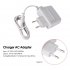 For Nintendo Ac Adapter Charger 100v 240v Power Adapter For Xl 2ds 3ds Ds Dsi Ac Adapter Gray U S  plug
