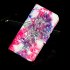 For Nokia 3 1 3D Coloured Painted PU Magnetic Clasp Wallet Stand Phone Case with Lanyard