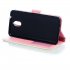 For Nokia 3 1 3D Coloured Painted PU Magnetic Clasp Wallet Stand Phone Case with Lanyard