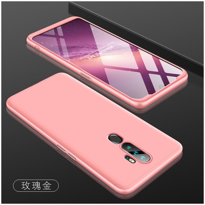 For OPPO A5 2020/A11X Cellphone Cover Hard PC Phone Case Bumper Protective Smartphone Shell rose gold