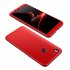 For OPPO A73 F5 F5 Youth A75 Taiwan Slim 3 in 1 Hybrid Hard Case Full Body 360 Degree Protection Back Cover red