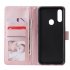 For OPPO A8   A31 Realme XT   X2 Mobile Phone Case PU Buckle Closure Wallet Design Cards Slots All round Protection Phone Cover  Rose gold