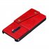 For OPPO A9 2020 Realme XT Reno 2 Mobile Phone Shell Classic Textured Pattern Buckle Closure Design Anti fall Smartphone Case  red