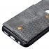 For OPPO F11 pro PU Leather Flip Stand Shockproof Cell Phone Cover Double Buckle Anti dust Case With Card Slots Pocket gray