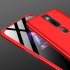 For OPPO F11 pro Ultra Slim PC Back Cover Non slip Shockproof 360 Degree Full Protective Case red