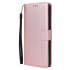 For OPPO F11 pro Wallet type PU Leather Protective Phone Case with Buckle   3 Card Position Gold