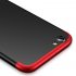 For OPPO F3 PLUS Ultra Slim PC Back Cover Non slip Shockproof 360 Degree Full Protective Case red