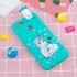 For OPPO F9 F9 PRO 3D Cute Coloured Painted Animal TPU Anti scratch Non slip Protective Cover Back Case Striped bear