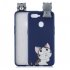 For OPPO F9 F9 PRO 3D Cute Coloured Painted Animal TPU Anti scratch Non slip Protective Cover Back Case big face cat