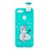 For OPPO F9 F9 PRO 3D Cute Coloured Painted Animal TPU Anti scratch Non slip Protective Cover Back Case Love unicorn