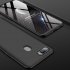 For OPPO F9 F9 Pro 3 in 1 360 Degree Non slip Shockproof Full Protective Case black