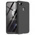 For OPPO F9 F9 Pro 3 in 1 360 Degree Non slip Shockproof Full Protective Case black