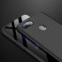 For OPPO F9 F9 Pro 3 in 1 360 Degree Non slip Shockproof Full Protective Case black
