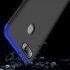 For OPPO F9 F9 Pro 3 in 1 360 Degree Non slip Shockproof Full Protective Case blue black blue