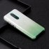 For OPPO F9 F9 Pro A7X F11 Pro A8 A31 Phone Case Gradient Color Glitter Powder Phone Cover with Airbag Bracket green