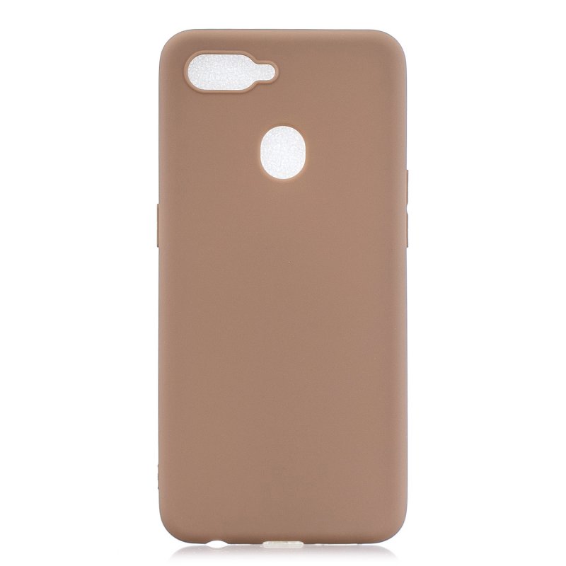 For OPPO F9 Lovely Candy Color Matte TPU Anti-scratch Non-slip Protective Cover Back Case 9
