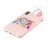 For OPPO Realme 2 A5 Indian Version 3D Cute Coloured Painted Animal TPU Anti scratch Non slip Protective Cover Back Case Light pink