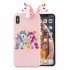 For OPPO Realme 2 A5 Indian Version 3D Cute Coloured Painted Animal TPU Anti scratch Non slip Protective Cover Back Case Light pink