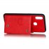 For OPPO Realme 3 PU Leather Flip Stand Shockproof Cell Phone Cover Double Buckle Anti dust Case With Card Slots Pocket Light Brown