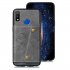 For OPPO Realme 3 PU Leather Flip Stand Shockproof Cell Phone Cover Double Buckle Anti dust Case With Card Slots Pocket gray