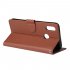 For OPPO Realme 3 pro Flip type Leather Protective Phone Case with 3 Card Position Buckle Design Phone Cover  brown