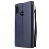 For OPPO Realme 3 pro Flip type Leather Protective Phone Case with 3 Card Position Buckle Design Phone Cover  blue
