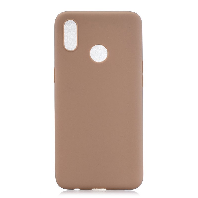 For OPPO Realme 3 pro Lovely Candy Color Matte TPU Anti-scratch Non-slip Protective Cover Back Case 9
