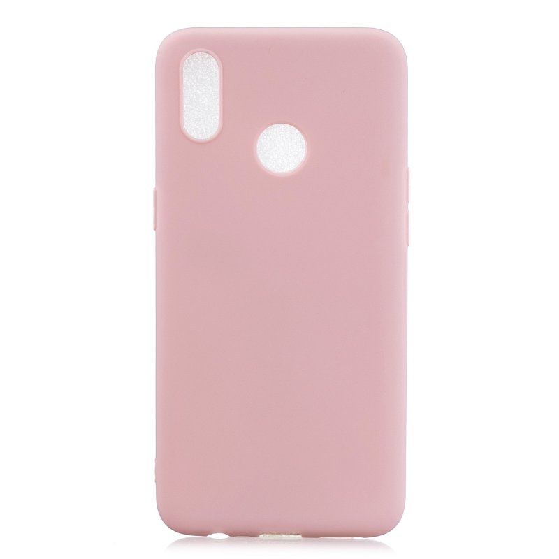 For OPPO Realme 3 pro Lovely Candy Color Matte TPU Anti-scratch Non-slip Protective Cover Back Case 11