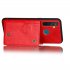 For OPPO Realme 5 5 Pro Mobile Phone Shell Buckle Closure Wallet Design Overall Protective Smartphone Cover  red
