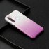 For OPPO Realme 5 Realme 5 Pro A5 2020 A9 2020 A52 A92 Phone Case Gradient Color Glitter Powder Phone Cover with Airbag Bracket green