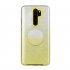 For OPPO Realme 5 Realme 5 Pro A5 2020 A9 2020 A52 A92 Phone Case Gradient Color Glitter Powder Phone Cover with Airbag Bracket yellow
