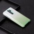 For OPPO Realme 5 Realme 5 Pro A5 2020 A9 2020 A52 A92 Phone Case Gradient Color Glitter Powder Phone Cover with Airbag Bracket green