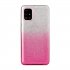 For OPPO Realme 5 Realme 5 Pro A5 2020 A9 2020 A52 A92 Phone Case Gradient Color Glitter Powder Phone Cover with Airbag Bracket Pink