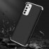 For OPPO Realme 6 Mobile Phone Cover 360 Degree Full Protection Phone Case Silver Black Silver