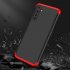 For OPPO Realme 6 Pro Cellphone Case PC Full Protection Anti Scratch Mobile Phone Shell Cover Red   black