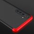 For OPPO Realme 6 Pro Cellphone Case PC Full Protection Anti Scratch Mobile Phone Shell Cover Red   black
