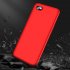 For OPPO Realme C2 Ultra Slim PC Back Cover Non slip Shockproof 360 Degree Full Protective Case red