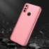 For OPPO Realme C3 360Dgree Full Protection Shockproof PC Phone Back Cover  Rose gold
