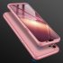 For OPPO Realme C3 360Dgree Full Protection Shockproof PC Phone Back Cover  Rose gold