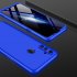 For OPPO Realme C3 360Dgree Full Protection Shockproof PC Phone Back Cover  blue