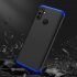 For OPPO Realme C3 360Dgree Full Protection Shockproof PC Phone Back Cover  Blue black blue
