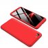 For OPPO Redlme 1 F7 Youth Ultra Slim PC Back Cover Non slip Shockproof 360 Degree Full Protective Case Gold
