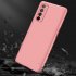 For OPPO Reno 4  Reno 4 Pro International Edition Mobile Phone Cover 360 Degree Full Protection Phone Case Rose gold