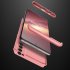For OPPO Reno 4  Reno 4 Pro International Edition Mobile Phone Cover 360 Degree Full Protection Phone Case Rose gold